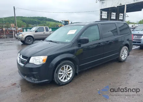 2013 Dodge Grand Caravan Sxt из США, поврежденный, VIN 2C4RDGCG7DR561935